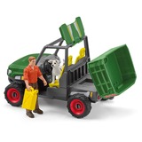 Schleich Farm World Waldbauer mit Fahrzeug, Spielfigur 