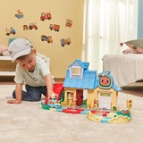 VTech Tut Tut Baby Flitzer - CoComelon JJs Spielhaus Schienenset, Spielgebäude 