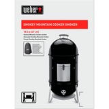 Weber Smokey Mountain Cooker, Smoker schwarz, Ø 57cm