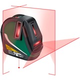 Bosch Heimwerken & Garten Kreuzlinienlaser UniversalLevel 3 Set grün/schwarz, rote Laserlinien, Reichweite 10 Meter