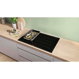 Bosch Pro Induction Flex Pfanne HEZ9FF010 edelstahl/schwarz, groß, 45 x 26cm