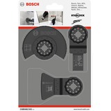Bosch Professional Starlock Fliesen-Basis-Set, 3-teilig, Sägeblatt-Satz für Multifunktionswerkzeuge