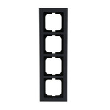 Busch-Jaeger Abdeckrahmen 4-fach, Abdeckung blau, Retail