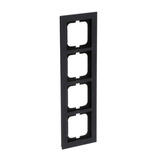 Busch-Jaeger Abdeckrahmen 4-fach, Abdeckung blau, Retail