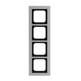 Busch-Jaeger Abdeckrahmen zum Abdecken von Schaltern, Tastern und Steckdosen, Abdeckung titan, Retail