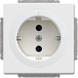 Busch-Jaeger Objektsteckdose Typ 20 EUAB-84 weiß, Retail