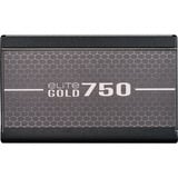 Cooler Master ELITE GOLD 750, PC-Netzteil schwarz, 1x 12-Pin High Power GPU, 2x PCIe, 750 Watt