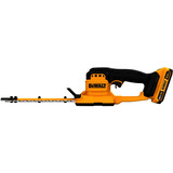 DEWALT Akku-Kompakt-Heckenschere (DCMHT520D1-QW), 18Volt gelb/schwarz, Li-Ionen Akku 2,0Ah