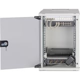 Digitus Netzwerk-Set SOHO Pro 10" 315x300 mm (BxT), IT-Schrank hellgrau, 9 Höheneinheiten