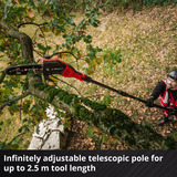 EINHELL Professional Akku-Hochentaster GP-LC 18/20 Li T BL-Solo, 18Volt rot/schwarz, ohne Akku und Ladegerät