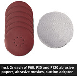 EINHELL Professional Akku-Trockenbauschleifer TP-DW 18/225 Li - Solo, 18Volt rot/schwarz, ohne Akku und Ladegerät