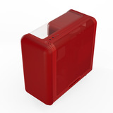 HYTE X50 , Tower-Gehäuse rot, Tempered Glass