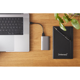 Intenso Portable SSD Premium 128 GB, Externe SSD anthrazit, USB-A 3.2 Gen 1 (5 Gbit/s), 1,8"