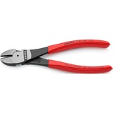 KNIPEX Kraft-Seitenschneider 74 01 180, Schneid-Zange rot