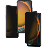 PanzerGlass Privacy Displayschutz Ultra-Wide Fit, Schutzfolie transparent, Samsung Galaxy Xcover7 / Xcover6 Pro