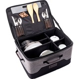 Petromax Catago Box 50  , Aufbewahrungsbox grau/schwarz, Campingbox