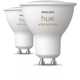 Philips Hue White & Color Ambiance GU10 Smarter Spot Doppelpack, LED-Lampe 