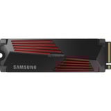 Samsung 990 PRO Heatsink 2 TB, SSD PCIe 4.0 x4, NVMe 2, M.2 2280, intern