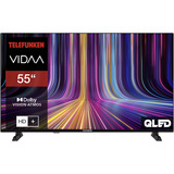 Telefunken QU55VP750S, QLED-Fernseher 139 cm (55 Zoll), schwarz, UltraHD/4k, Smart TV, Tripple-Tuner, VIDAA-Betriebssystem