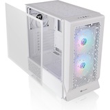 Thermaltake Ceres 330 TG ARGB , Tower-Gehäuse weiß, Tempered Glass