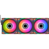 Thermaltake SWAFAN 120 EX INFINITY ARGB Sync PC Cooling Fan Wood Edition, Gehäuselüfter schwarz, 3er-Pack, 120 mm, 124 mm
