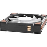 Thermaltake SWAFAN 120 EX INFINITY ARGB Sync PC Cooling Fan Wood Edition, Gehäuselüfter schwarz, 3er-Pack, 120 mm, 124 mm