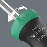 Wera Bit-Satz Kraftform Kompakt 27 RA 1 schwarz/grün, 6-teilig, 1/4", mit Ratschenfunktion