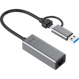 i-tec USB-C Metal 2.5Gbps Ethernet Adapter, LAN-Adapter 
