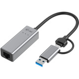 i-tec USB-C Metal 2.5Gbps Ethernet Adapter, LAN-Adapter 