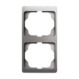 0 Rahmen zwei-fach senkrecht alpha exclusive platin, Retail