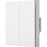 Smart Wall Switch H1 - zwei Wippen mit Neutralleiter, Taster