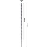 Bosch Professional EXPERT Hammerbohrer SDS-max-8X, Ø 25mm Arbeitslänge 800mm