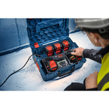 Bosch Professional EXPERT Starter-Set 18V, 2x EXBA 18V-80/-55 + Ladegerät EXAL18V2-320 schwarz, 2x Li-Ionen Akku 5,5Ah, 2x Li-Ionen Akku 8Ah, L-BOXX, AMPShare Alliance