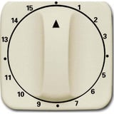 Busch-Jaeger Abdeckung 15 Minuten weiß für Zeitschaltuhr, Schalter weiß, Retail