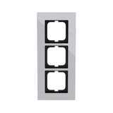 Busch-Jaeger Rahmen drei-fach chrom, Retail