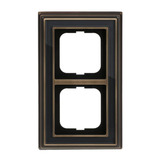 Busch-Jaeger Rahmen zwei fach anthrazit, Retail