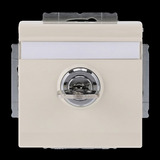 Busch-Jaeger Schutzkontakt Steckdosen Einsatz weiß, Retail