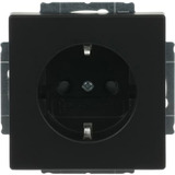 Busch-Jaeger Steckdosen-Einsatz mit erhöhtem Berührungsschutz Typ 20 EUCKS-885, Unterputz, 16 Ampere, 250 Volt schwarz (matt), Retail