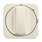 Busch-Jaeger Zentralscheibe für Dreistufen-Drehschalter, Abdeckung weiß, Retail