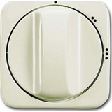 Busch-Jaeger Zentralscheibe für Dreistufen-Drehschalter, Abdeckung weiß, Retail