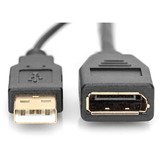 Digitus 4K HDMI auf DisplayPort Adapter schwarz