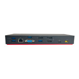Lenovo ThinkPad Thunderbolt Dock Generalüberholt, Dockingstation schwarz, HDMI, DisplayPort, USB