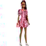 Mattel Barbie Deluxe Style im rosa Metallic Outfit, Spielfigur 