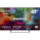 Medion LIFE MD 865602, QLED-Fernseher 163.9 cm (65 Zoll), schwarz, UltraHD/4K, Triple Tuner