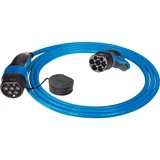 Mennekes Ladekabel Mode 3, Typ 2, 20A, 3PH blau/schwarz, 4 Meter
