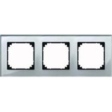 Merten Rahmen Glas 3-fach für senkrechte und waagerechte Montage Retail