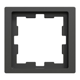 Merten Rahmen einfach für Senkrecht- und Waagerechtmontage, Thermoplast lackiert, matt anthrazit, Retail