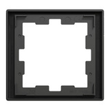 Merten Rahmen einfach für Senkrecht- und Waagerechtmontage, Thermoplast lackiert, matt anthrazit, Retail