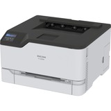 Ricoh P C200W , Farblaserdrucker grau/anthrazit, USB, LAN, WLAN, Duplex (Druck)
