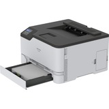 Ricoh P C200W , Farblaserdrucker grau/anthrazit, USB, LAN, WLAN, Duplex (Druck)